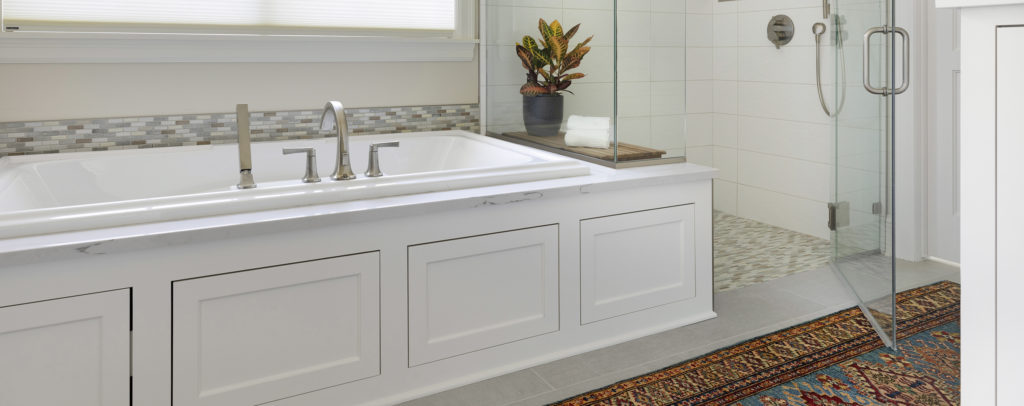 Luxury bathroom floors can transform this room.